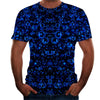 3D digital round neck short sleeve T-shirt