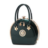 Bright leather high-end handbags noble fashion trend