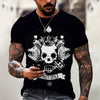 3D Digital Printing Casual Short-Sleeved T-Shirt