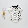 Infant short sleeve jumpsuit