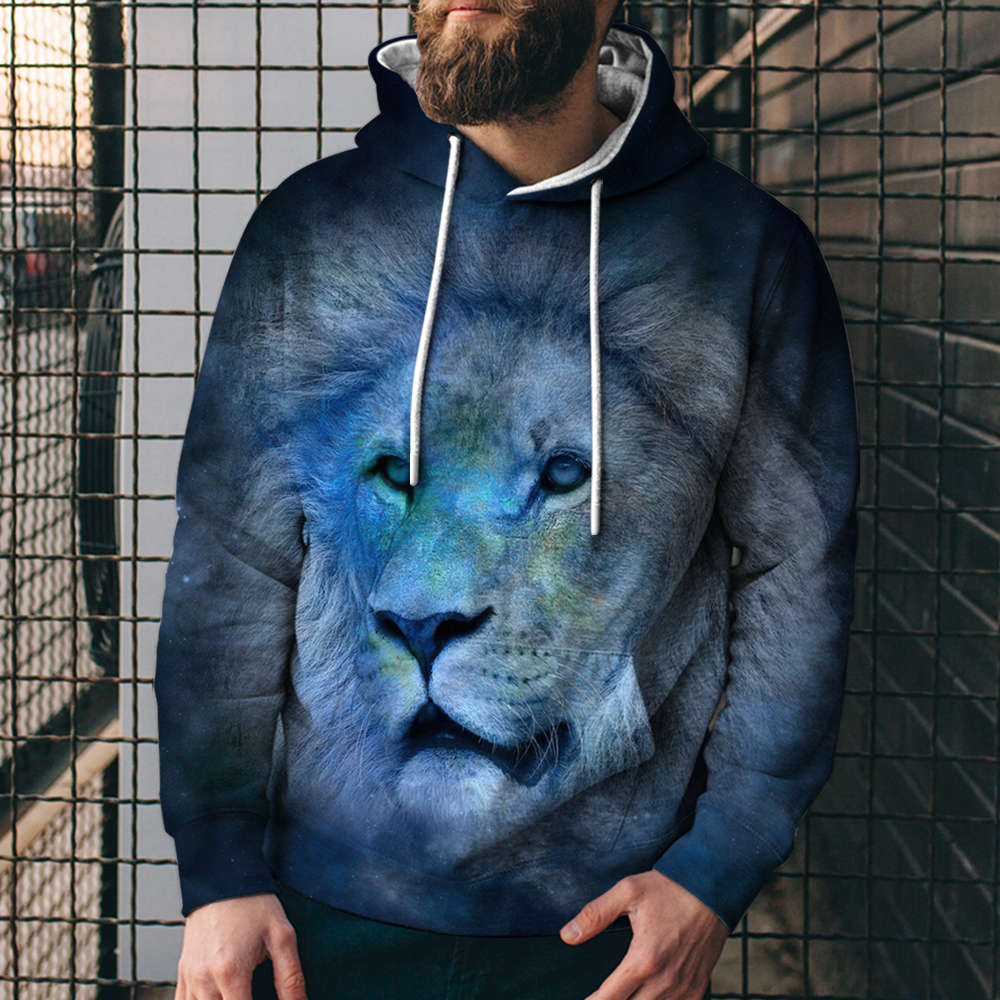 3D Digital Printing Sports Hoodie Sweatshirt