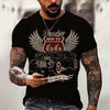 New Men Summer 3D Shirt Top Printed Street Short Sleeve