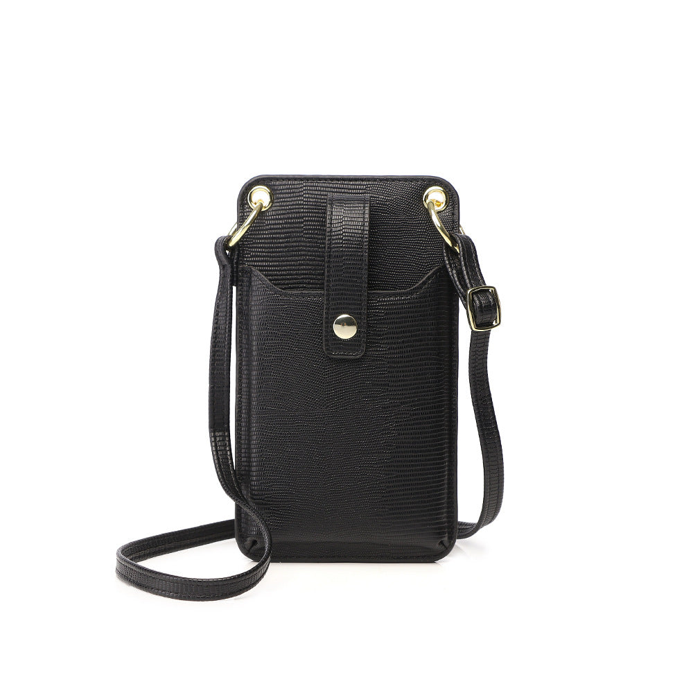 Ladies Vertical Zipper One-shoulder Diagonal Coin Purse