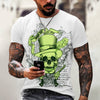 3D Digital Printing Casual Short-Sleeved T-Shirt