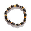 Adjustable Weight Loss Round Black Stone Therapy Bracelet Health Care Luxury Slimming Product