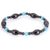 Adjustable Weight Loss Round Black Stone Therapy Bracelet Health Care Luxury Slimming Product