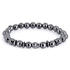 Adjustable Weight Loss Round Black Stone Therapy Bracelet Health Care Luxury Slimming Product