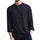 Solid Color Half Sleeve V Neck Buckle Trend Men's Cotton Linen Shirt