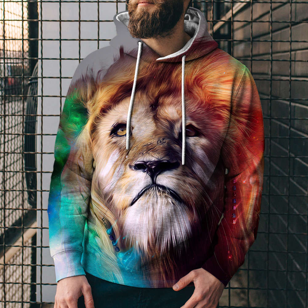 3D Digital Printing Sports Hoodie Sweatshirt