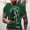 3D Digital Printing Casual Short-Sleeved T-Shirt