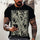 New Men Summer 3Dt Shirt Top Printing Street Short Sleeves