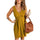 Fashion Solid Color Waist Sleeveless Short Dress