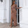 New Temperament Long Sleeved Party Split Evening Dress
