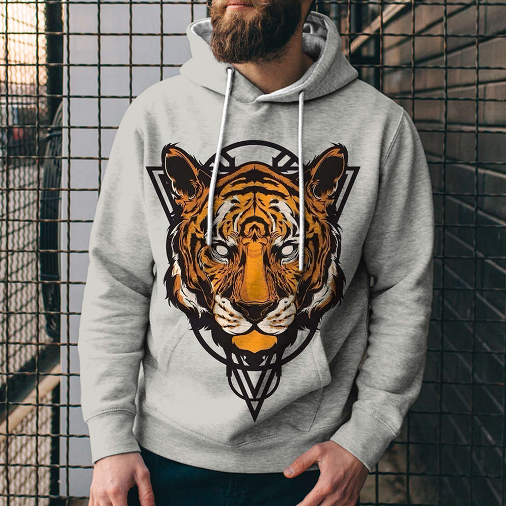3D Digital Printing Sports Hoodie Sweatshirt