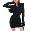 Women's Bodycon Party Gift V-Neck Mini Dress