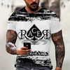 New Men Summer 3Dt Shirt Top Printing Street Short Sleeves