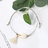 Summer Fashion Jewerly Ocean Style Shell Tassel Bracelet