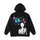 Wind Foam Print Ins American Hooded Sweater Men