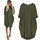 Women's Loose Casual Pocket Long Sleeve Dress