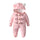 Baby Winter Clothes One-piece Thick Quilted Plus Velvet Warm Baby Cotton-padded Clothes