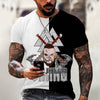 New Men Summer 3Dt Shirt Top Printing Street Short Sleeves
