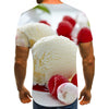 3D digital round neck short sleeve