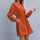 Women's Elegant Round Neck Long Sleeve Loose Dress
