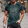 New Personality Pattern 3D Digital Printing Short-Sleeved T-Shirt