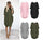 Women's Loose Casual Pocket Long Sleeve Dress
