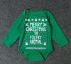 Christmas Romper With English Alphabet For Boys And Girls