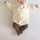 Cute Bear Terry Sweater Baby Jumpsuit Ass Romper
