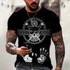 New Men Summer 3Dt Shirt Top Printing Street Short Sleeves