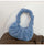 Fashion Plush Pleated Portable Cloud Bag
