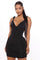 Women's Black Skinny Fashion Prom Party Dress