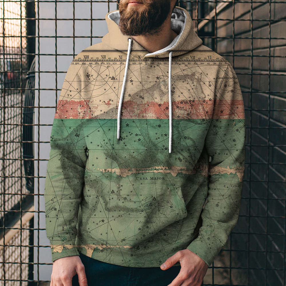 New 3D Digital Printing Sweater Hoodie