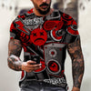 3D Digital Printing Casual Short-Sleeved T-Shirt