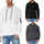 Long Sleeve Hoodie Zip Pocket Hooded Sports Jacket