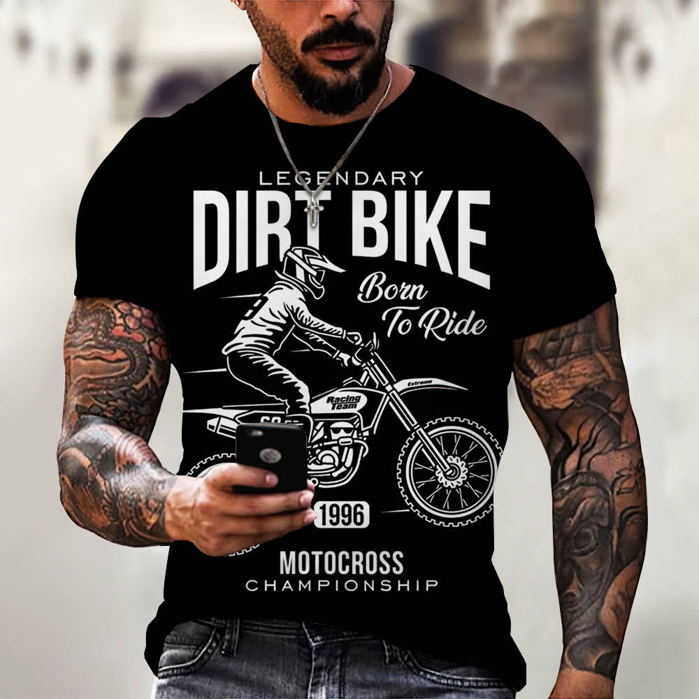 3D Digital Printing Casual Short-Sleeved T-Shirt