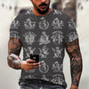 3D Digital Printing Casual Short-Sleeved T-Shirt