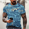 3D Digital Printing Casual Short-Sleeved T-Shirt