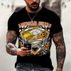 New Men Summer 3Dt Shirt Top Printing Street Short Sleeves