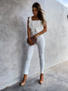 Explosive Elastic Commuter Trend Color Jumpsuit