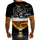 Graphic Beer Print Short-Sleeved T-Shirt