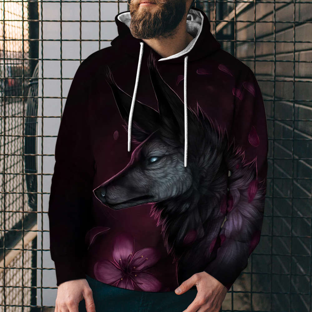 3D Digital Printing Sports Hoodie Sweatshirt