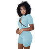 Stitching Contrast Skinny Casual Jumpsuit