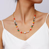 Bohemian Handmade Crystal Bead Necklace
