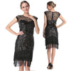Source Manufacturer Women's New Party Sexy Dress Fashion Large Beaded Sequin Tassel Dress