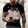 3D Digital Printing Casual Short-Sleeved T-Shirt