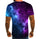 3D digital round neck short sleeve T-shirt