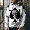 Poker Digital Printed Sweater Street Fashion Loose Sports Hoodie